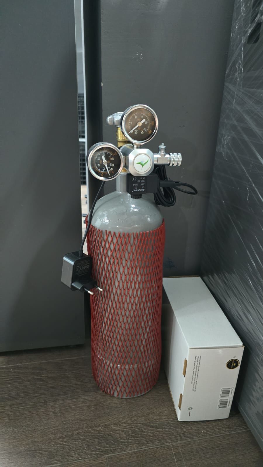 2.67 Litre CO2 Seti Selanoid Valfli Damla Sayaçlı