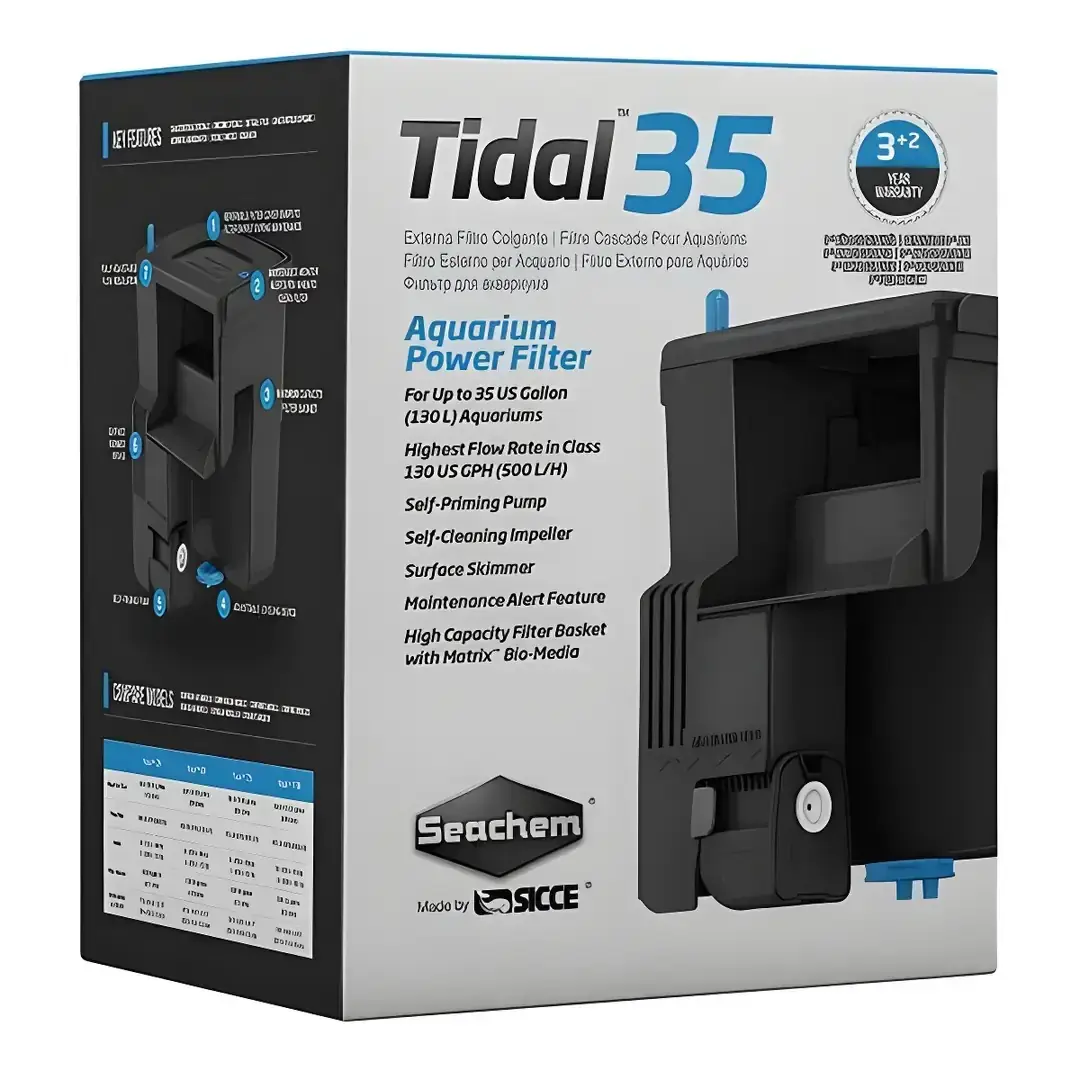 Seachem Tidal 35 Askı Filtre 500 L/H