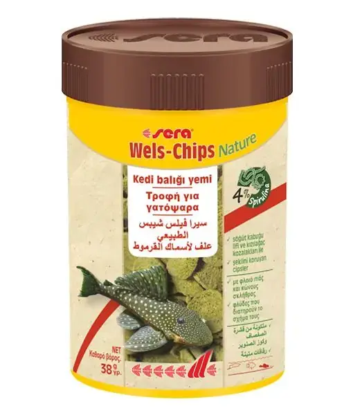 Sera Wels-Chips Nature 100 Ml 38 Gr