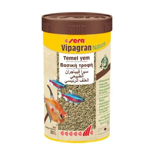 Sera Vipagran Nature 250 Ml 80 Gr