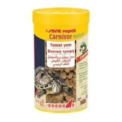 Sera Reptil Carnivor Nature 250 Ml 72 Gr Sürüngen Yemi